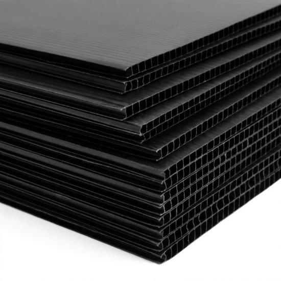 Black Anti-static Corrugated Boxes, Trays