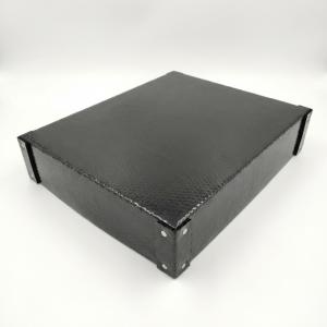 Hộp, khay & ngăn tôn chống tĩnh điện được gia cố màu đen
    